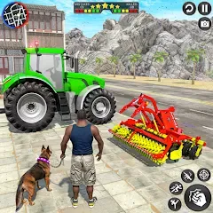 Скачать взлом Indian Tractor Driving Game 3D (Фарминг Геймс)  [МОД Menu] - стабильная версия apk на Андроид