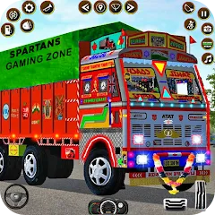 Взлом Indian Truck Driver Simulator  [МОД Много денег] - последняя версия apk на Андроид