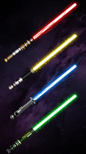 Lightsaber Gun Simulator  [МОД Все открыто] Screenshot 1