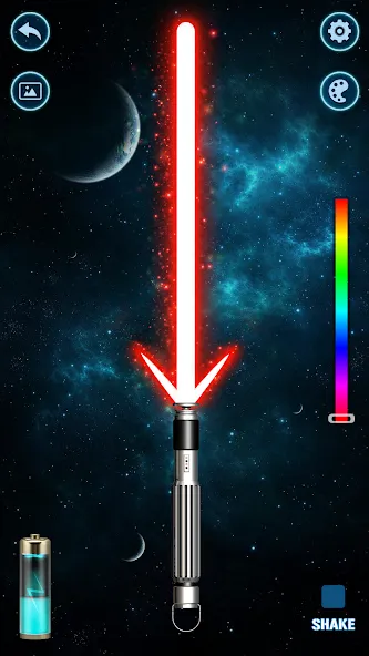 Lightsaber Gun Simulator  [МОД Все открыто] Screenshot 4