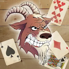 Взломанная Card Game Goat  [МОД Много денег] - последняя версия apk на Андроид