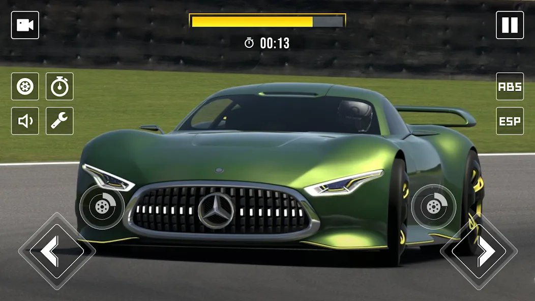 Drive Mercedes Benz Vision Car (Драйв Мерседес Бенц Вижн Кар)  [МОД Много монет] Screenshot 3