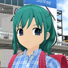 Взломанная Shoujo City 3D (Шодзо Сити 3D)  [МОД Меню] - последняя версия apk на Андроид