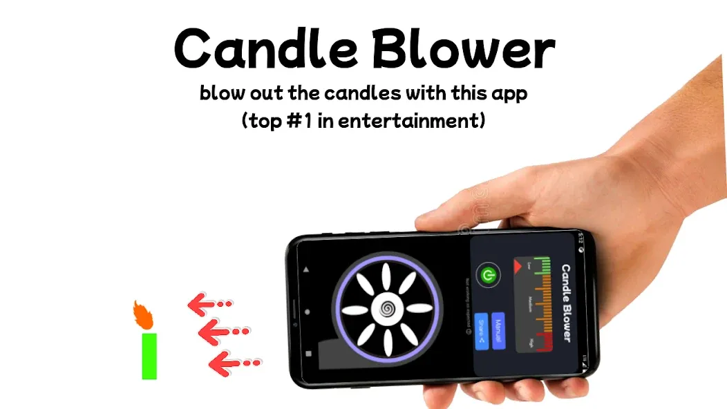 Blower - Candle Blower Lite (Блоуэр)  [МОД Бесконечные деньги] Screenshot 1