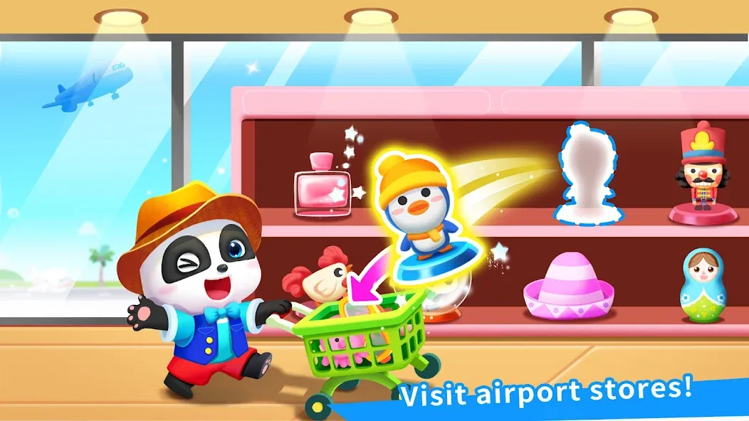 Baby Panda's Airport  [МОД Все открыто] Screenshot 5