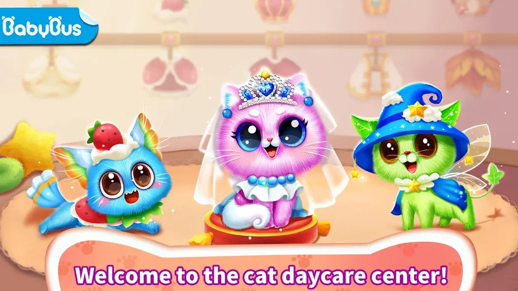 Little Panda: Baby Cat Daycare  [МОД Все открыто] Screenshot 1