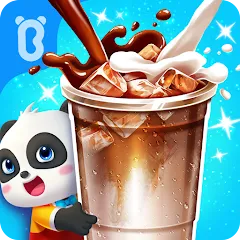 Скачать взломанную Baby Panda’s Summer: Café  [МОД Бесконечные монеты] - последняя версия apk на Андроид