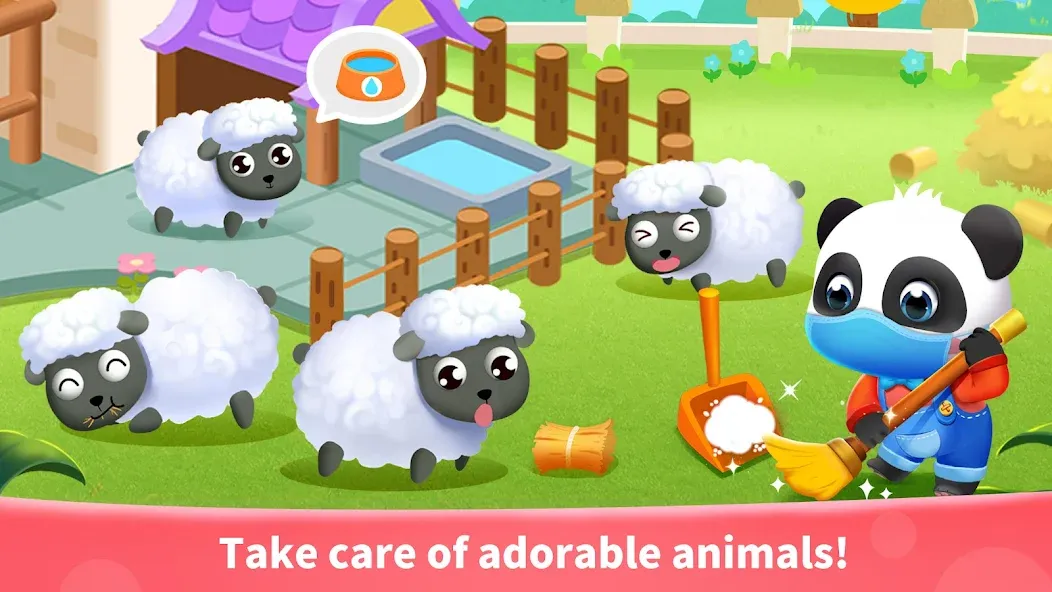 Little Panda's Farm  [МОД Бесконечные деньги] Screenshot 4