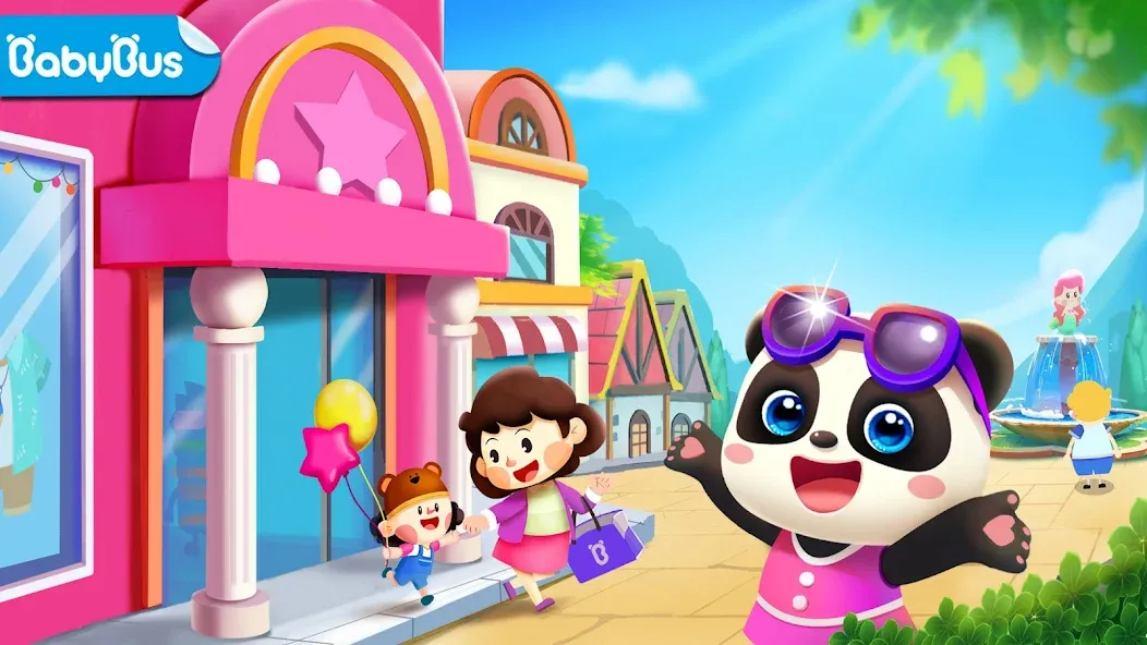 Little Panda's Town: Mall  [МОД Все открыто] Screenshot 1