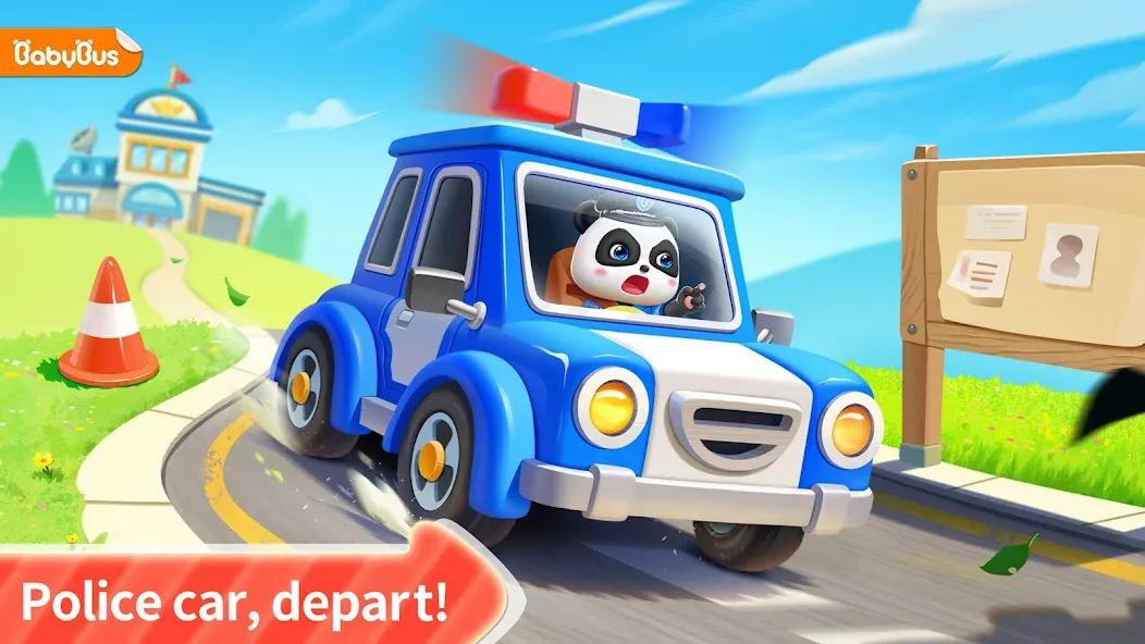 Little Panda Policeman  [МОД Много денег] Screenshot 1