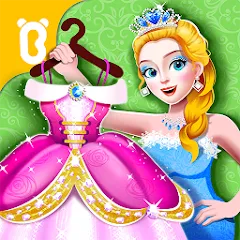 Скачать взломанную Little Panda Princess Dressup  [МОД Много монет] - полная версия apk на Андроид