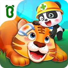 Скачать взломанную Baby Panda: Care for animals  [МОД Много денег] - стабильная версия apk на Андроид