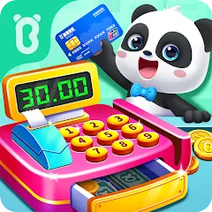 Взлом Baby Panda's Supermarket  [МОД Много денег] - последняя версия apk на Андроид