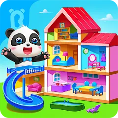 Скачать взлом Baby Panda's House Games  [МОД Много денег] - полная версия apk на Андроид