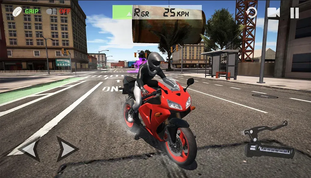 Ultimate Motorcycle Simulator (Ультимативный Мотоциклетный Симулятор)  [МОД Много монет] Screenshot 1