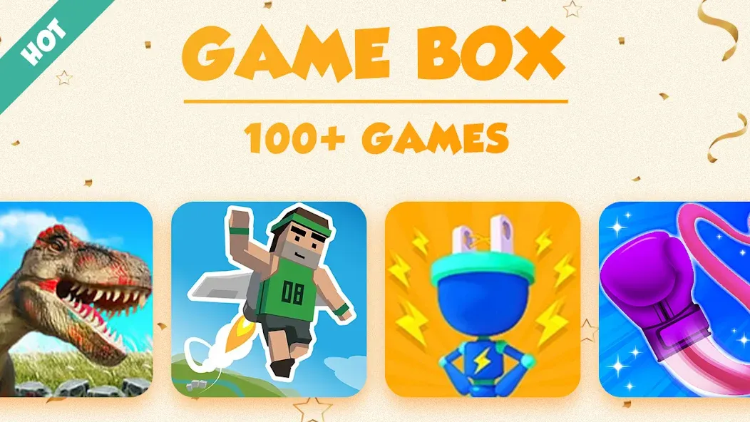 Game Box - 100+ Games (Гейм Бокс)  [МОД Бесконечные монеты] Screenshot 4