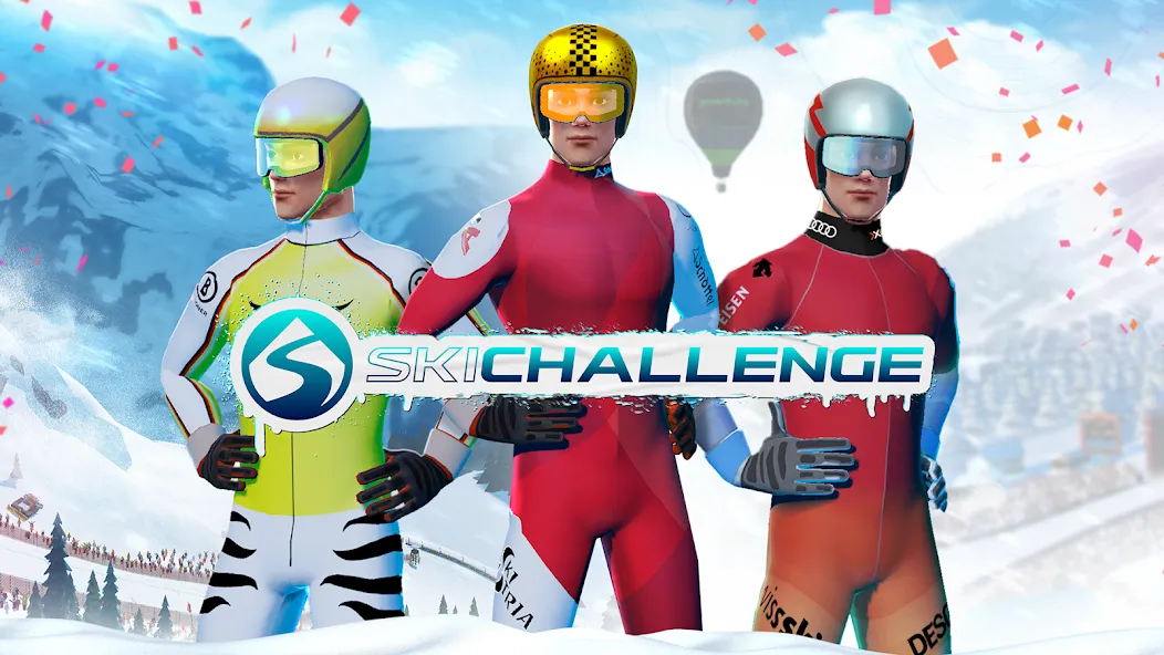 Ski Challenge (Ски Челлендж)  [МОД Menu] Screenshot 1