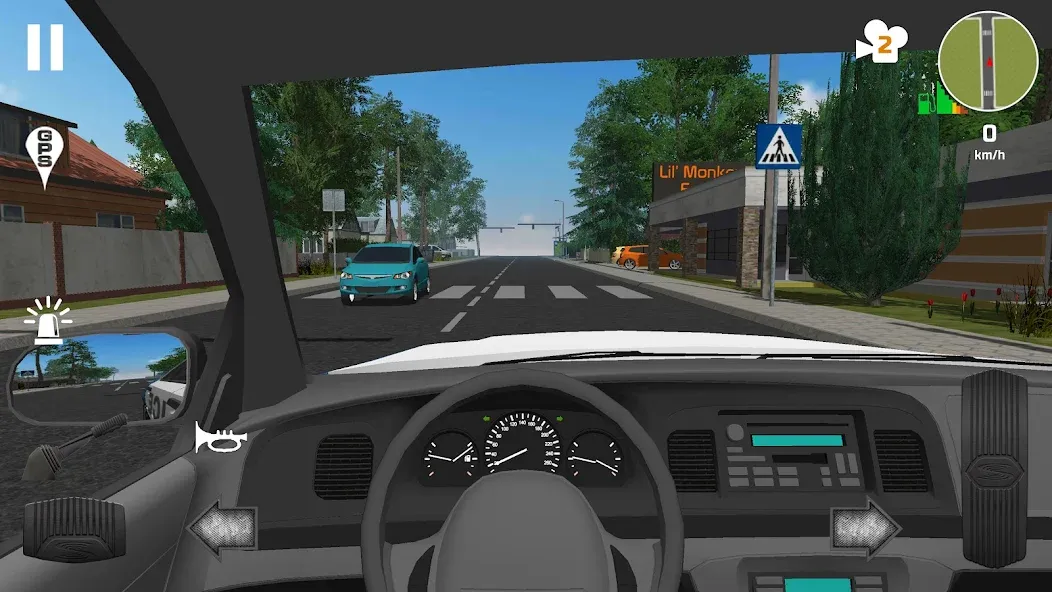 Police Patrol Simulator (Полицейский патрульный симулятор)  [МОД Много монет] Screenshot 4