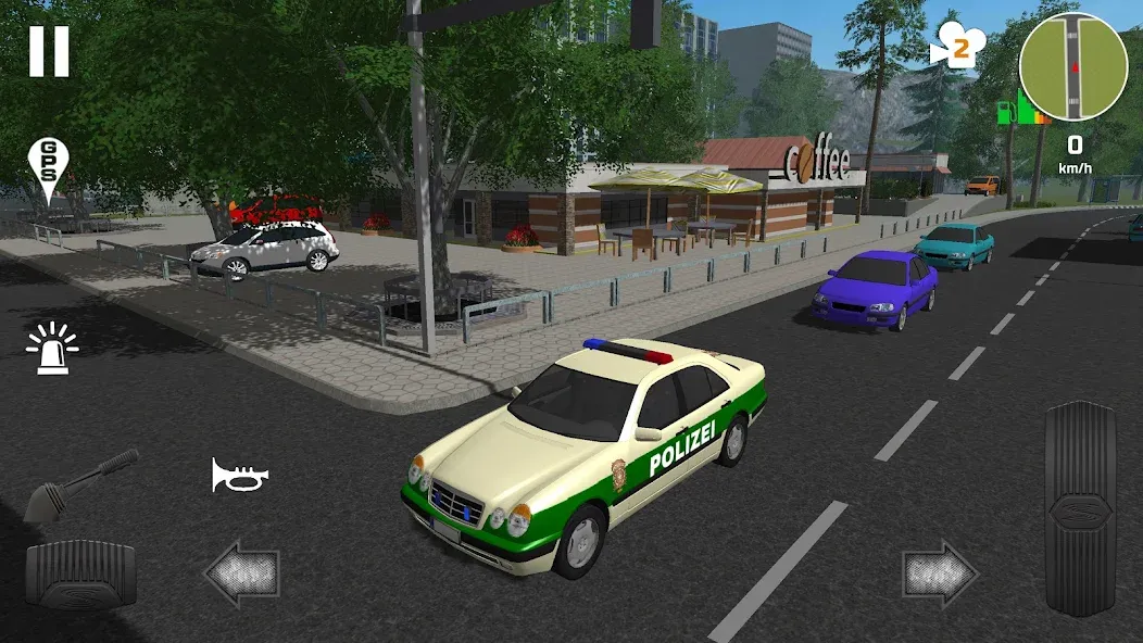 Police Patrol Simulator (Полицейский патрульный симулятор)  [МОД Много монет] Screenshot 5