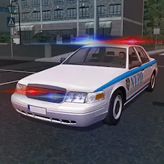 Скачать взлом Police Patrol Simulator (Полицейский патрульный симулятор)  [МОД Много монет] - стабильная версия apk на Андроид