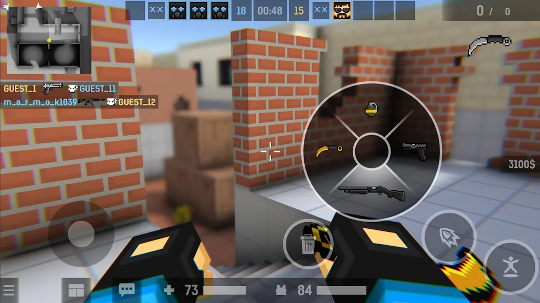 BLOCKPOST Mobile: PvP FPS (БЛОКПОСТ Мобайл)  [МОД Mega Pack] Screenshot 1