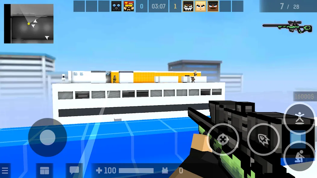 BLOCKPOST Mobile: PvP FPS (БЛОКПОСТ Мобайл)  [МОД Mega Pack] Screenshot 5