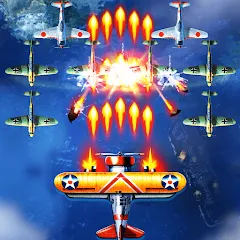 Взломанная Sky Survivor: WWII Aircraft Sh (Скай Сурвайвер)  [МОД Много монет] - последняя версия apk на Андроид