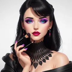 Взлом Fashion Makeover Stylist Game  [МОД Mega Pack] - полная версия apk на Андроид
