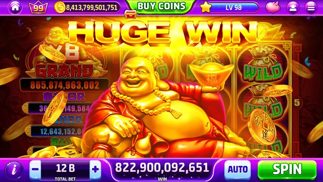 Golden Casino - Slots Games (Голден Казино)  [МОД Unlocked] Screenshot 5