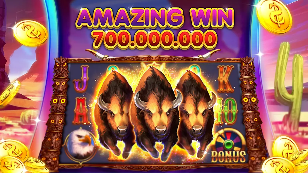 777 casino games - slots games  [МОД Бесконечные монеты] Screenshot 1