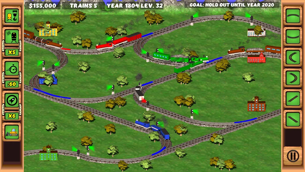 My Railroad: train and city  [МОД Бесконечные деньги] Screenshot 3