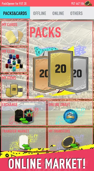 Pack Opener for FUT 20 by SMOQ (Пак открыватель для  20 от )  [МОД Mega Pack] Screenshot 2