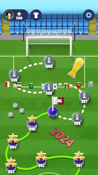 Soccer Superstar (Соккер упер Стар)  [МОД Menu] Screenshot 4