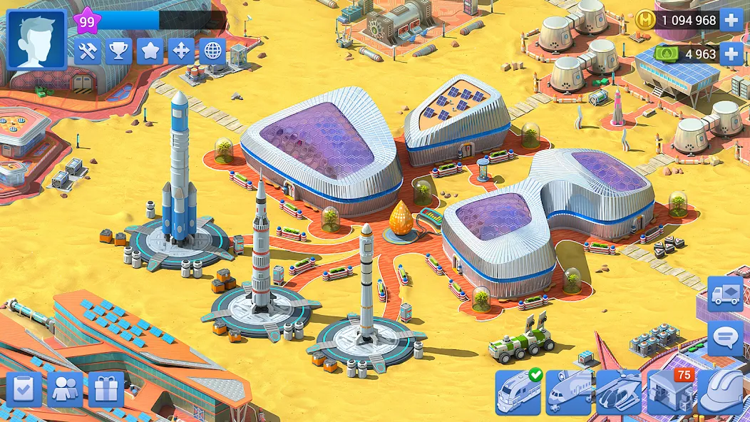 Megapolis: City Building Sim (Мегаполис)  [МОД Unlimited Money] Screenshot 2