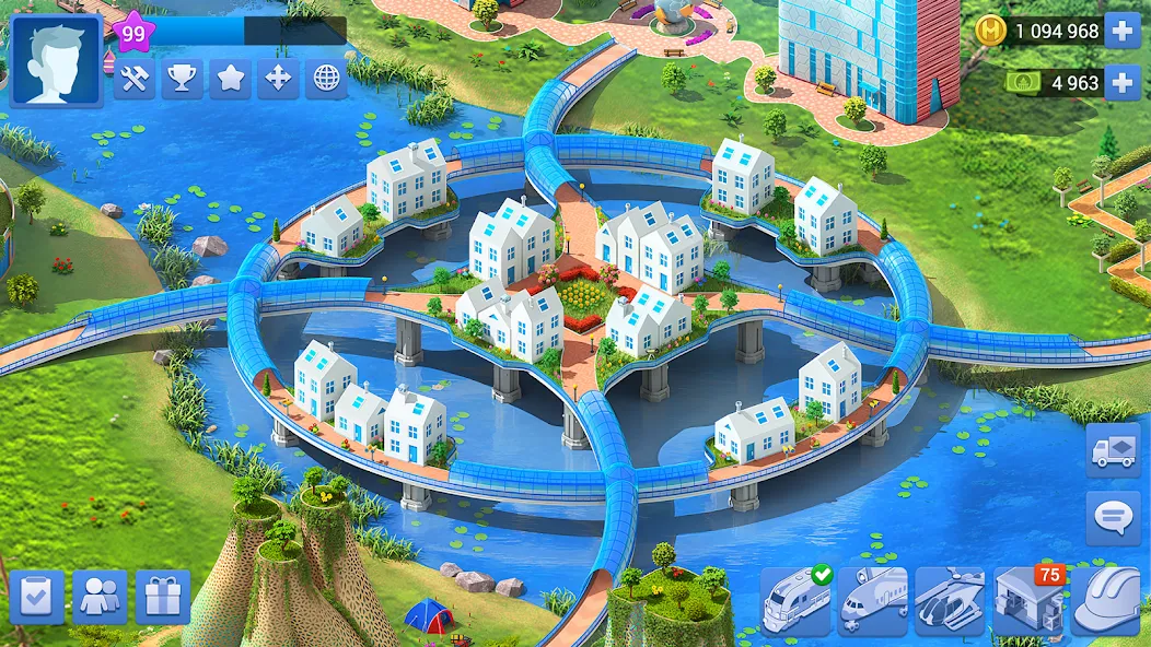 Megapolis: City Building Sim (Мегаполис)  [МОД Unlimited Money] Screenshot 3