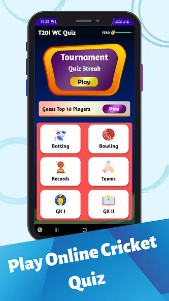 Cricket Quiz Game (Крикет Викторина Т20)  [МОД Много денег] Screenshot 3