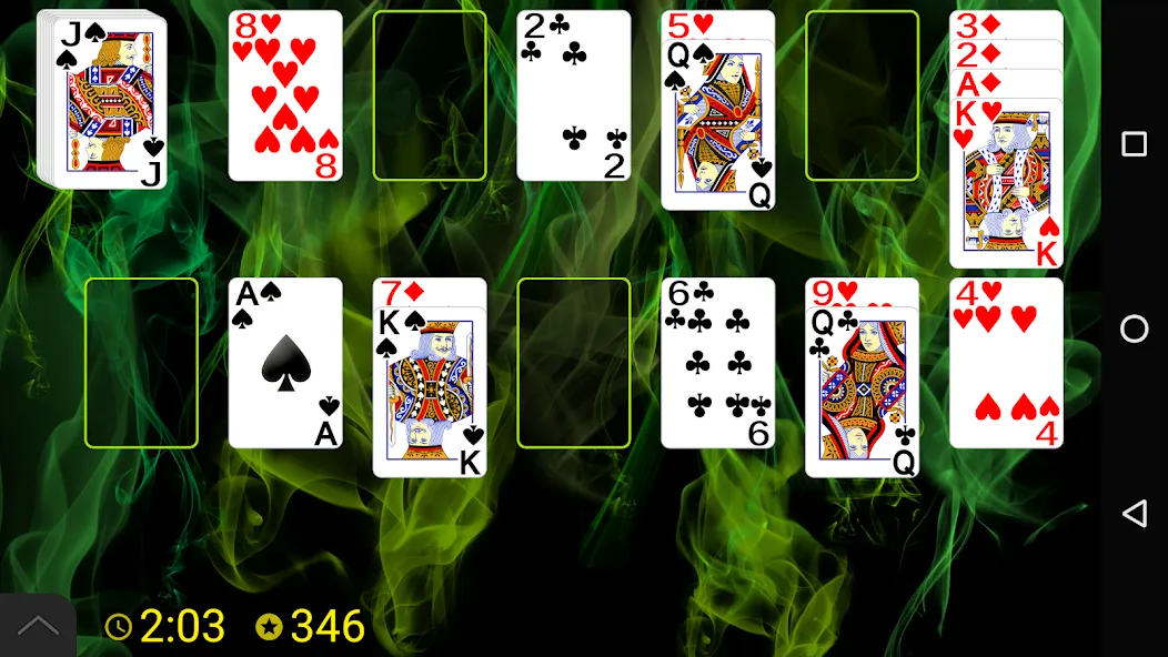 All In a Row Solitaire (Ол ин э Роу Солитер)  [МОД Все открыто] Screenshot 1