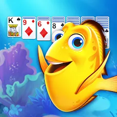 Скачать взломанную Solitaire: Fish Master (Солитер)  [МОД Бесконечные деньги] - полная версия apk на Андроид