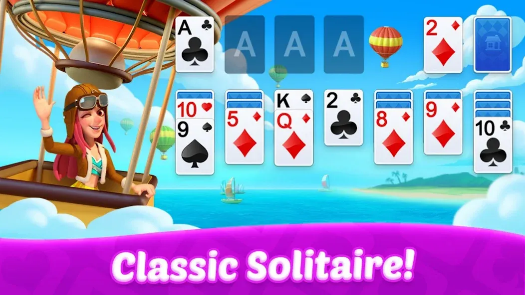 Solitaire: Card Games  [МОД Меню] Screenshot 2