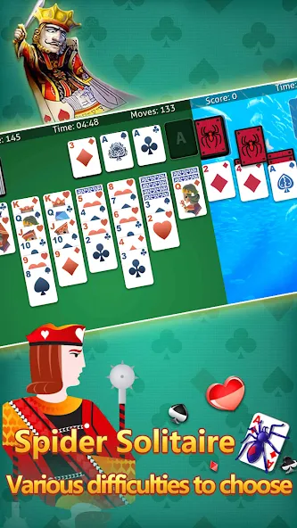 klondike solitaire :card shark  [МОД Все открыто] Screenshot 1