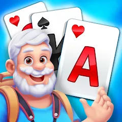 Скачать взломанную Solitaire Good Times (Солитер Гуд Таймс)  [МОД Бесконечные монеты] - последняя версия apk на Андроид