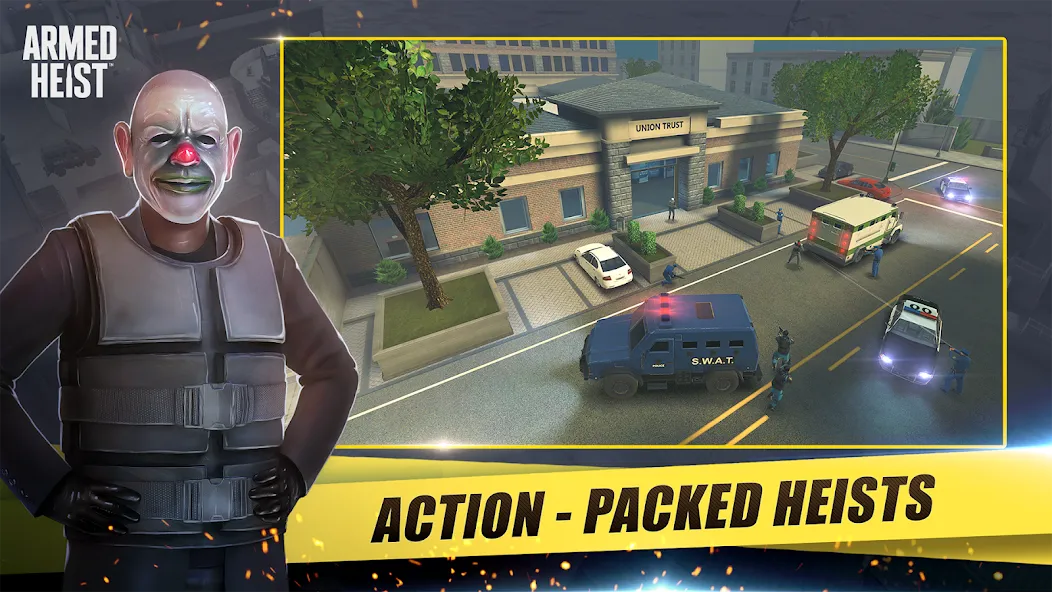 Armed Heist: Shooting gun game (Армед Хейст)  [МОД Unlimited Money] Screenshot 1