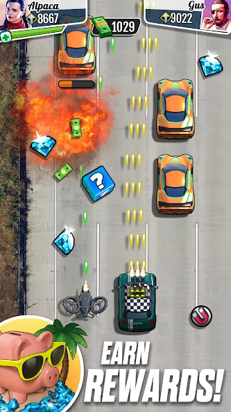 Fastlane: Road to Revenge (Фастлейн)  [МОД Menu] Screenshot 2