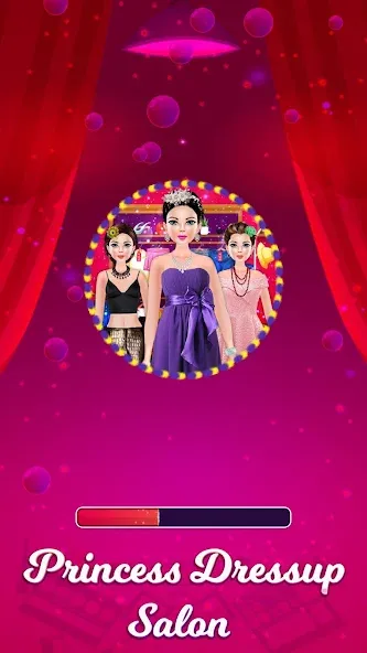 Princess Makeup Dressup Salon (Принцесса Мейкап Дрессап Салон)  [МОД Unlocked] Screenshot 1