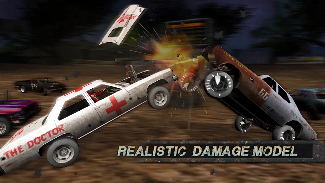 Demolition Derby: Crash Racing (Демолиция Дерби)  [МОД Много монет] Screenshot 5