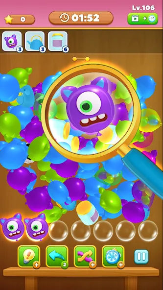 Match Triple Balloon (Матч Тройной Шарик)  [МОД Меню] Screenshot 3