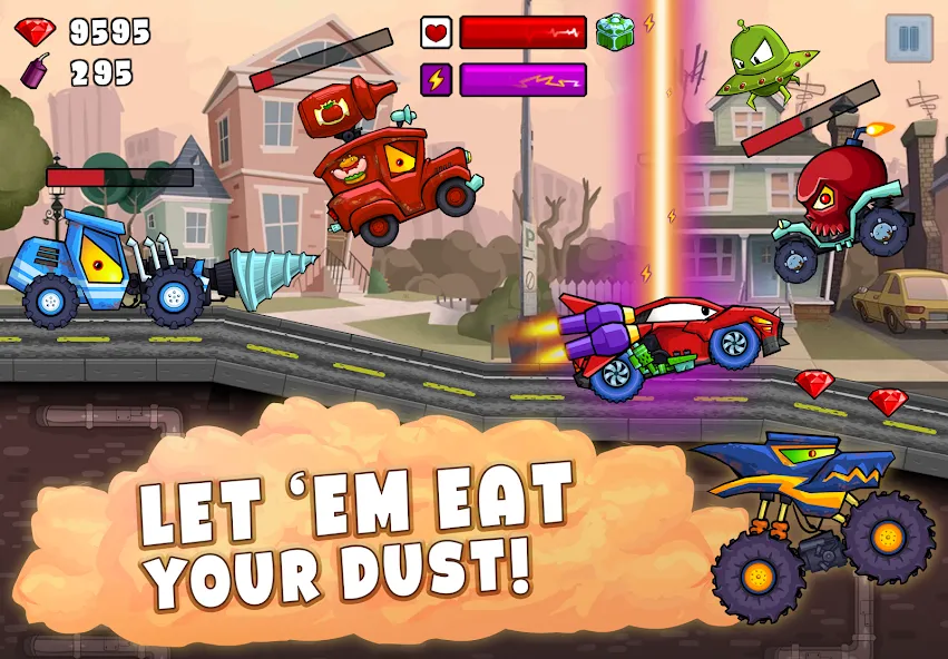 Car Eats Car 2 - Racing Game (Кар Еатс Кар 2)  [МОД Mega Pack] Screenshot 3