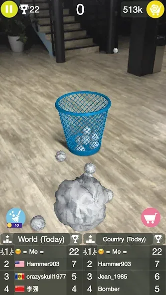 Paper Bin AR (Папер Бин)  [МОД Бесконечные монеты] Screenshot 4