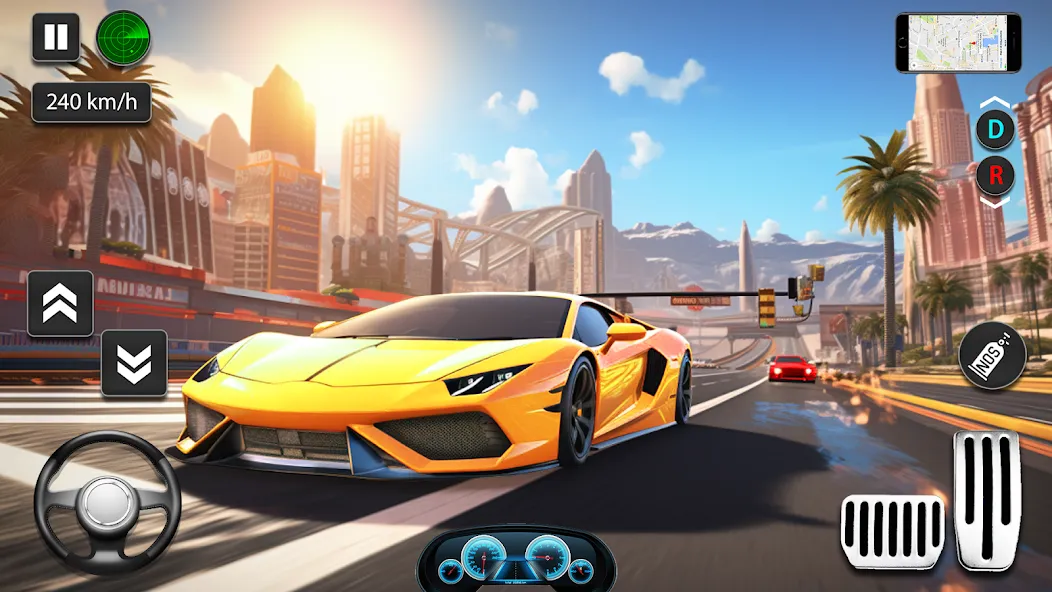 GT Car Stunt : Ramp Car Stunts (ДжиТи Кар Стант)  [МОД Menu] Screenshot 1