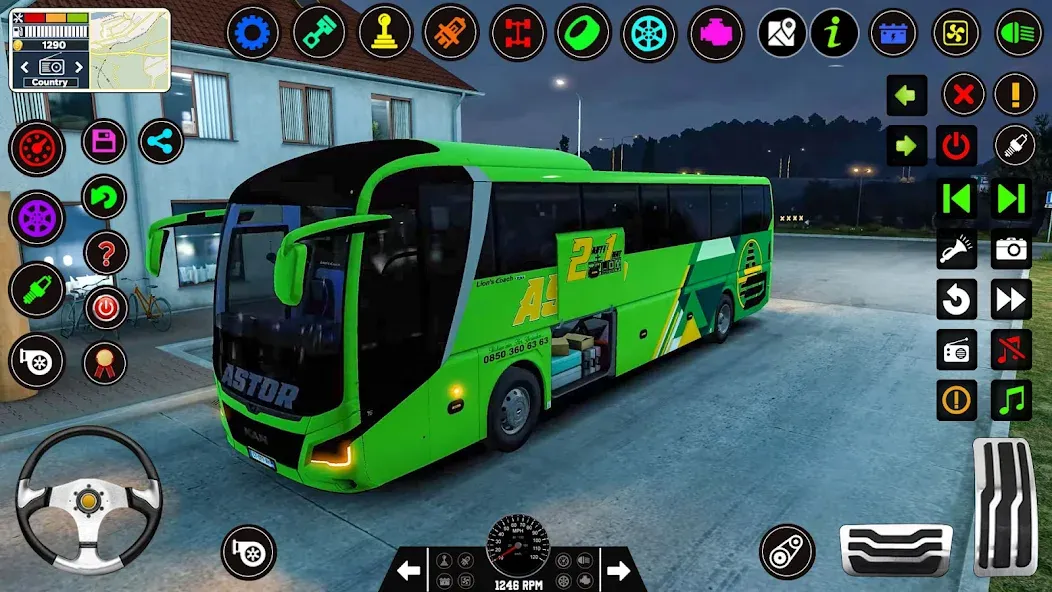 Bus Driving Games 3D: Bus Game  [МОД Много денег] Screenshot 4